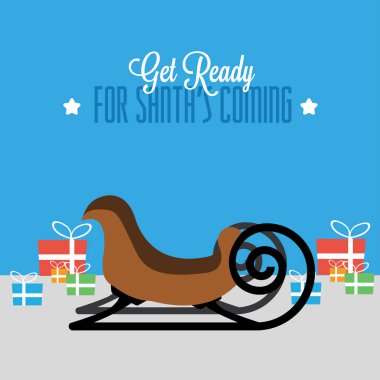 Kış Noel tatil poster