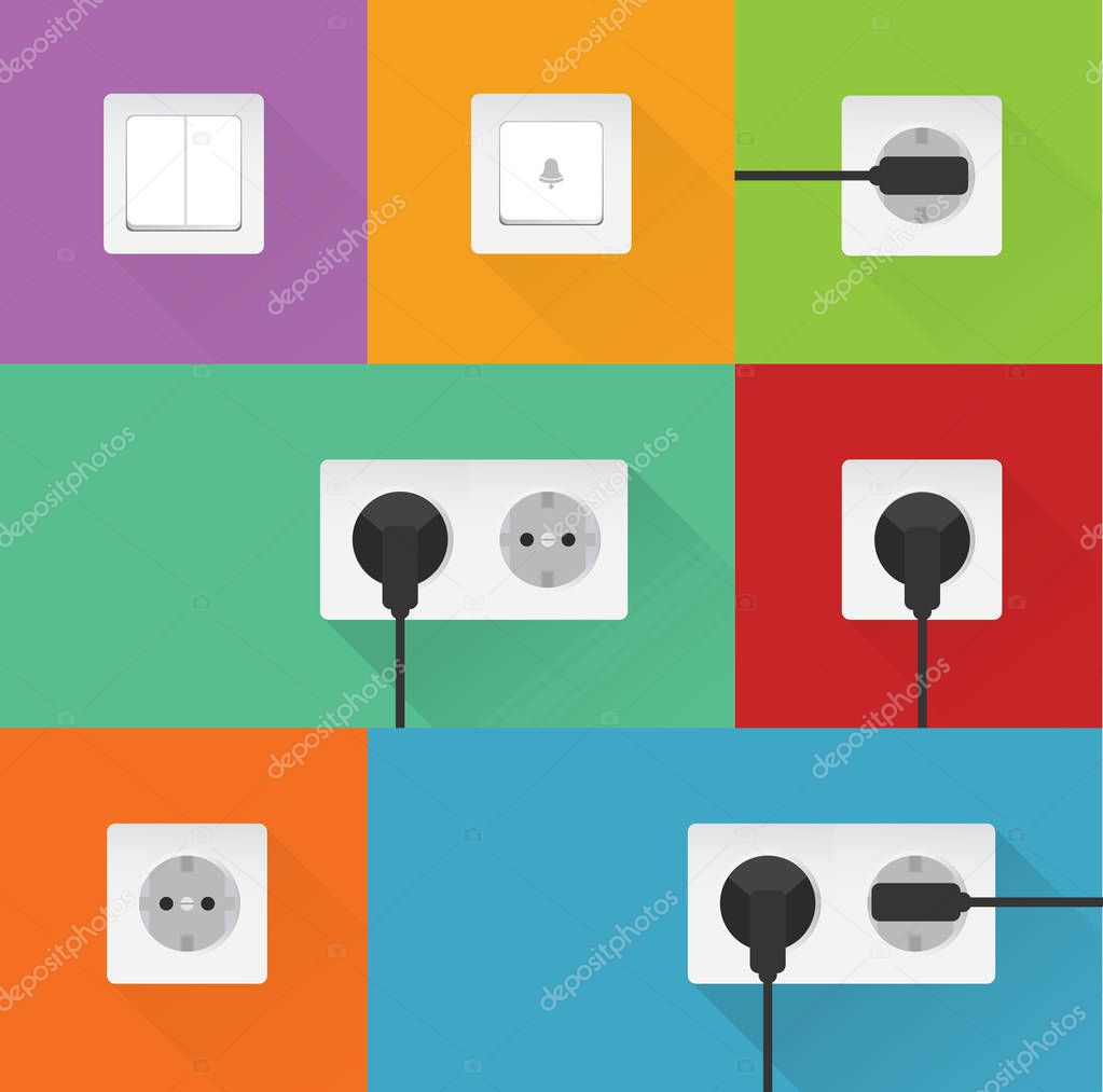 electrical plug set