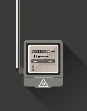 düz gaz metre