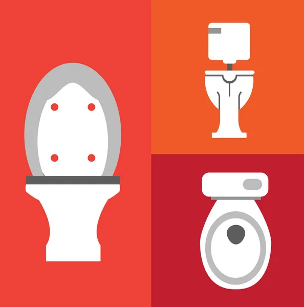 Conjunto de ícones sanitários — Vetor de Stock