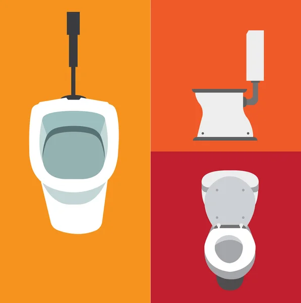 Set di icone WC — Vettoriale Stock