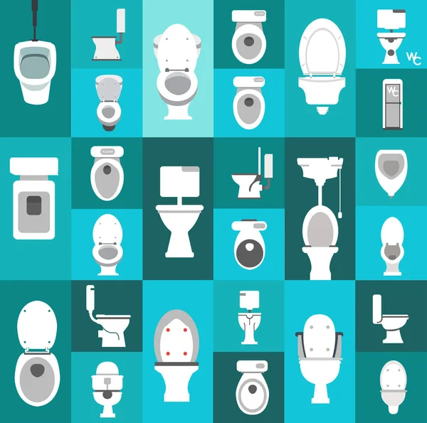 Conjunto de ícones sanitários —  Vetores de Stock