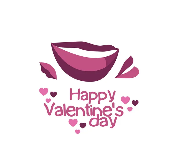 Valentines Day greeting card — Stock Vector