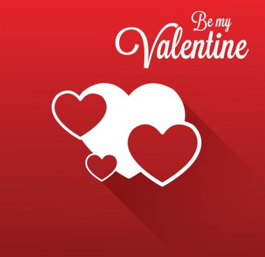  Sevgililer Günü tebrik kartı.