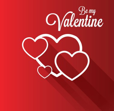  Sevgililer Günü tebrik kartı.