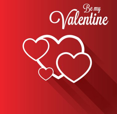  Sevgililer Günü tebrik kartı.