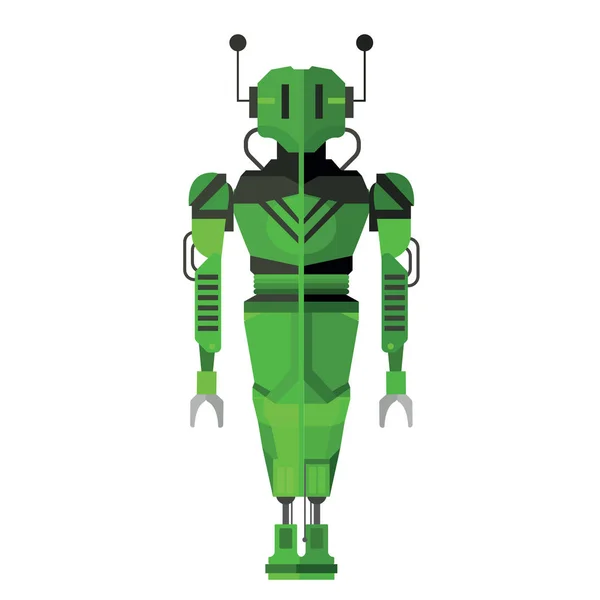 Rebot character icon with full body — стоковый вектор