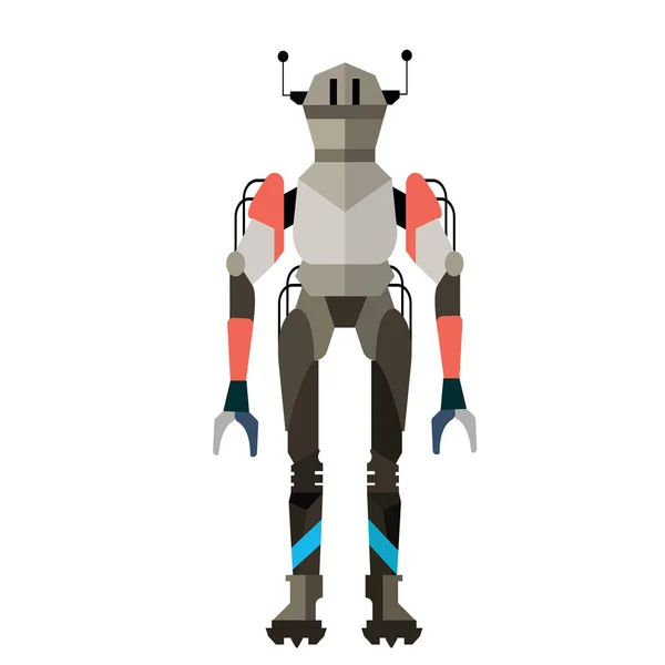 Rebot character icon with full body — стоковый вектор