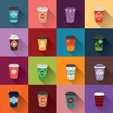  Kağıt kahve kupaları