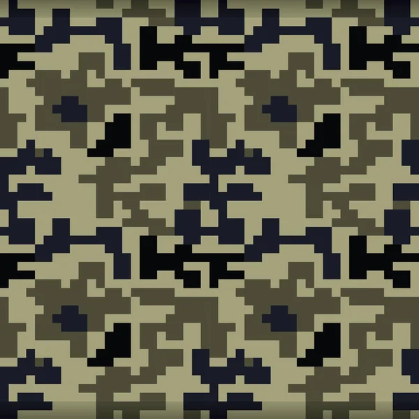 Padrão de camuflagem militar — Vetor de Stock