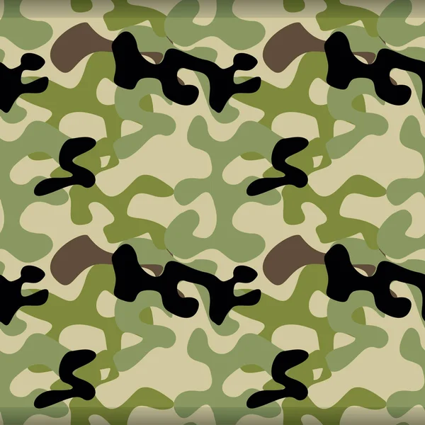 Padrão de camuflagem militar —  Vetores de Stock