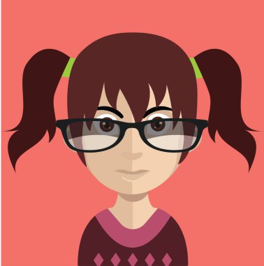 Kadın kullanıcı avatar simge