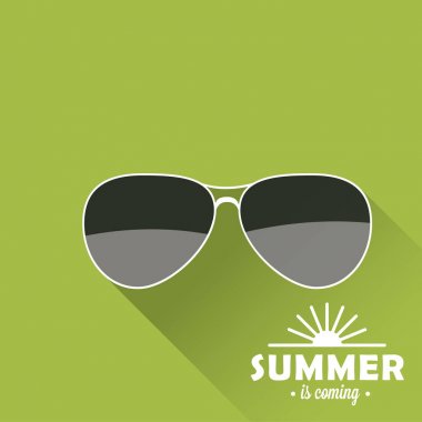 gölge ile modern güneş gözlüğü