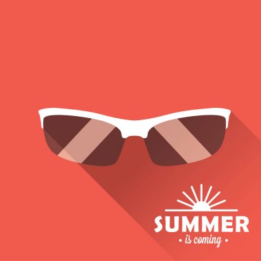 gölge ile modern güneş gözlüğü