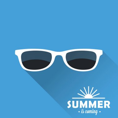 gölge ile modern güneş gözlüğü