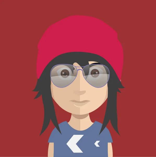 Homme utilisateur icône avatar — Image vectorielle