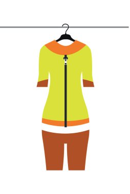 Spor elbise askısı 