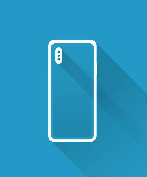 Moderne smartphone pictogram — Stockvector