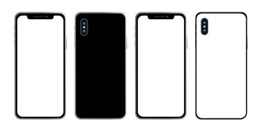 Modern akıllı telefonlar simgesi 