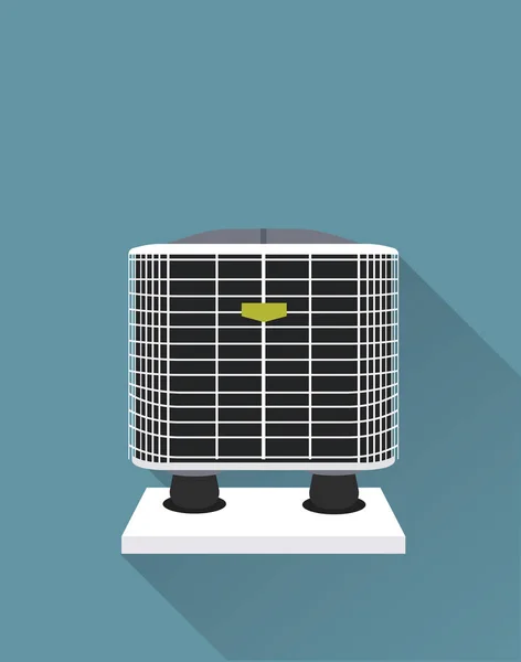 Sistema de ar condicionado — Vetor de Stock
