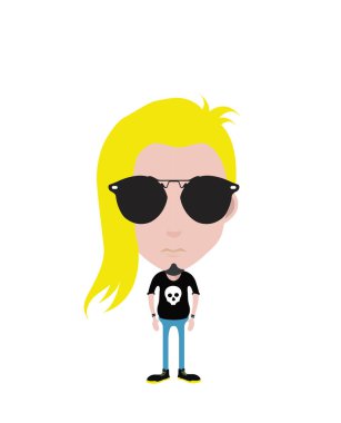 insan kutsal kişilerin resmi içinde düz stil 