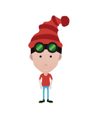 insan kutsal kişilerin resmi içinde düz stil 