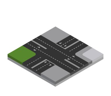 izometrik yol öğesi