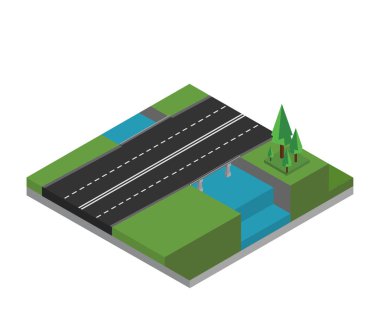 izometrik yol öğesi