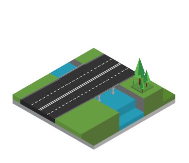 izometrik yol öğesi