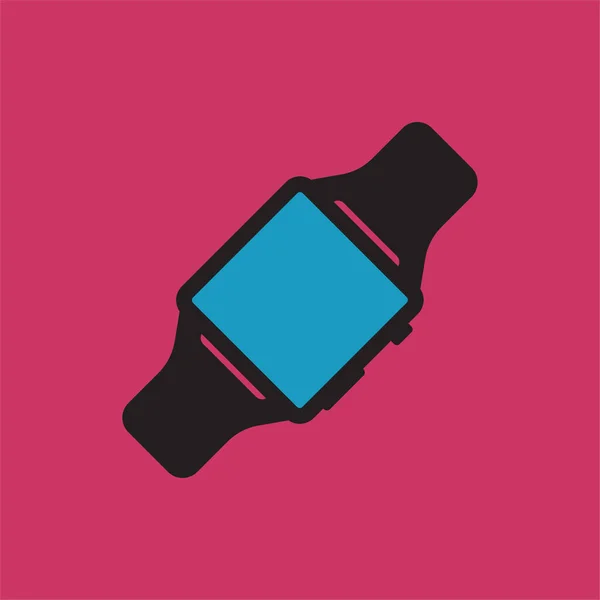Smart Watch Icona Vettoriale Design — Foto Stock