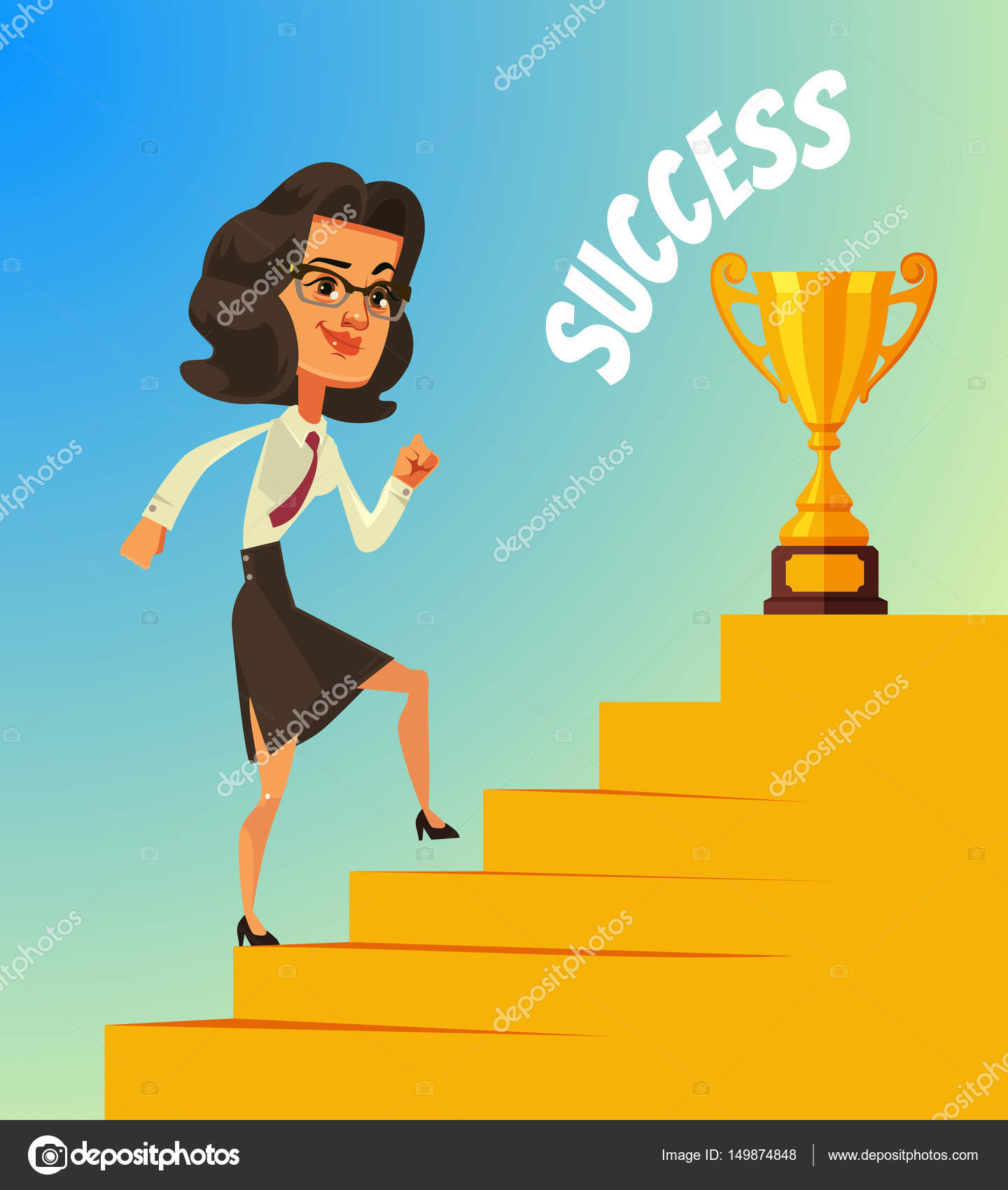 Happy smiling business woman character climbing stairs to success ... for Climbing Stairs To Success
157uhy Happy smiling business woman character climbing stairs to success ... for Climbing Stairs To Success
157uhy