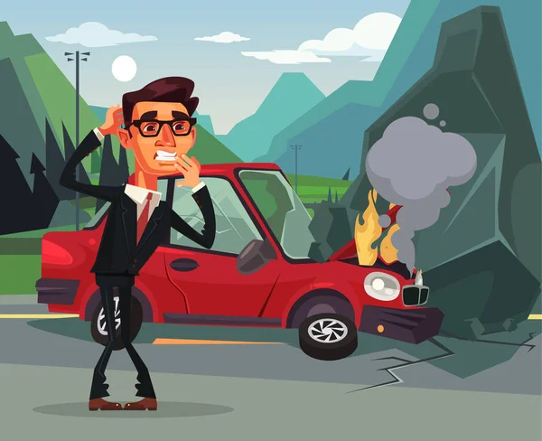 Traffic accident cartoon Vector Art Stock Images | Depositphotos Traffic accident cartoon Vector Art Stock Images | Depositphotos