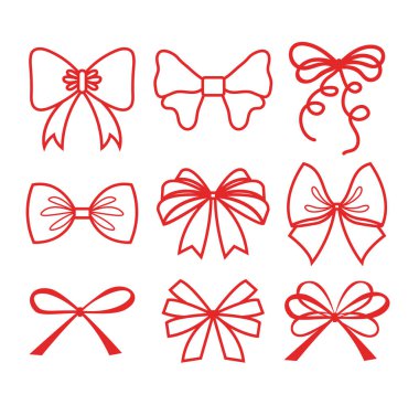 Kırmızı pruva hattı izole edildi. Vektör düz grafik tasarım çizimi