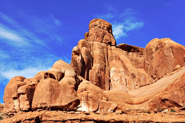 Parque Nacional Dos Arcos Está Localizada Estado Norte Americano Utah — Fotografia de Stock