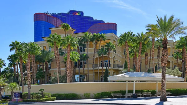 Las Vegas Usa Beach Club Pool Flamingo One Busiest Pools – Stock