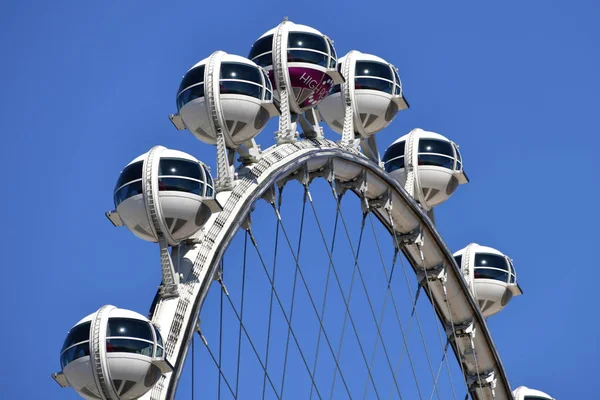 Las Vegas Usa High Roller Tallest Observation Wheel World — Stock Photo, Image