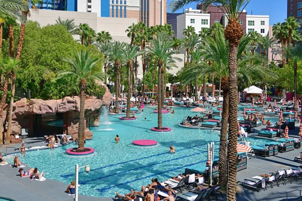 Beach Club Pool Flamingo Las Vegas États Unis Café Proximité — Photo