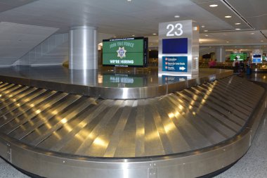 Las Vegas Nv, Usa 09-25-18 Mccarran Uluslararası Havaalanı Terminali 3