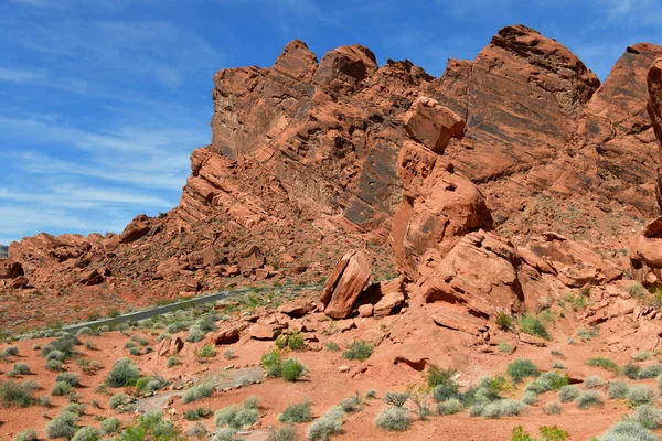 Valley Fire State Park Condado Clark Nevada Eua Conhecido Mundialmente — Fotografia de Stock