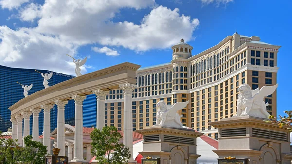 Caesars Palace Las Vegas Eua Extenso Complexo Temas Romanos Com — Fotografia de Stock