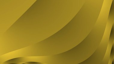 Işıklı, gölgeli ve altın tonlu kıvrımların soyut arkaplanı.