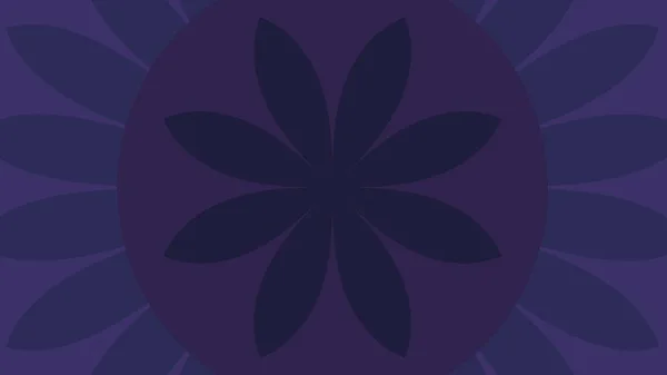 Bunte Abstrakte Hintergrund Mit Pflanzen Und Kreisförmigen Blütenblättern — Stockfoto