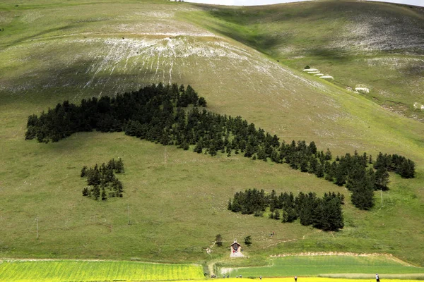 Castelluccio Norcia Italie — Photo