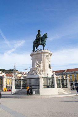 Anıt Lizbon kare Portekiz