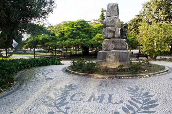 Памятник Площади Лиссабона — стоковое фото