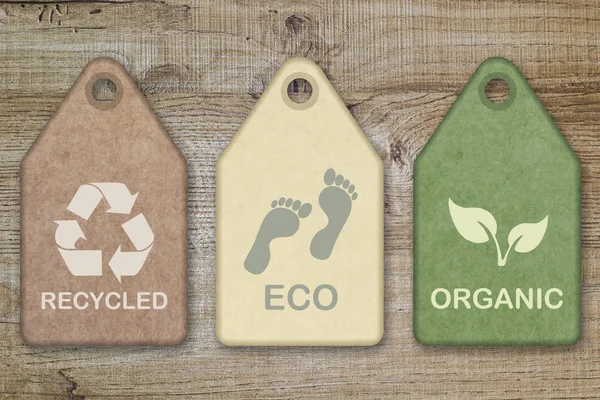 Eco friendly and organic food symbols