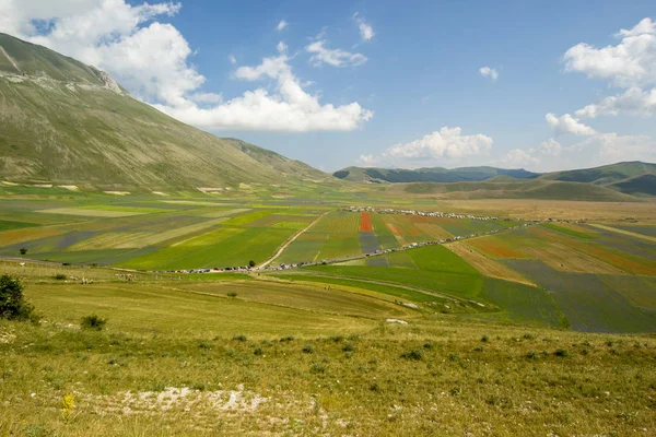 Castelluccio Norcia Italia —  Fotos de Stock