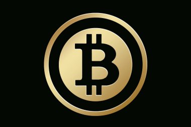 Bitcoin ünlü cryptocurrency sembolü