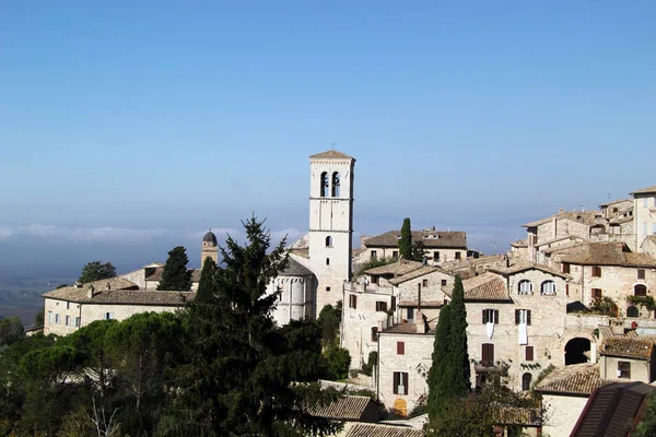 Assisi Umbrisk Stad Som Har Blivit Känd Tack Vare Saint — Stockfoto
