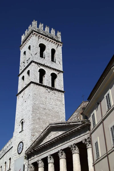 Assisi Saint Francis Sayesinde Bilinir Hale Umbrian Bir Şehir — Stok fotoğraf